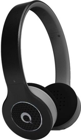 QFX H-201-BLK Stereo Headphones with In-line Mic, Black, Wired Connectivity Technology, Stereo Sound Mode, Minimum Frequency Response 20 Hz, Maximum Frequency Response 20 kHz, Detachable Cord, Over-the-head Earpiece Design, Binaural Earpiece, On-cable Microphone Design, Circumaural Form Factor, 4.92 ft Cable Length, Weight (Approximate) 10.40 oz, UPC 606540020661 (H201BLK H201-BLK H-201BLK H-201)