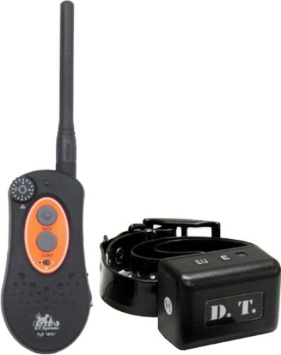 D.T. Systems H2O 1810 PLUS Dog Training Collar System, 1 mile (1800 yard) range, 16 levels of Nick and Continuous stimulations, Rechargeable and waterproof collar unit and handheld transmitter, No-Slip/Soft-Grib rubber coating, FLOATING transmitter, MAXX-Range Internal FM Antenna System embedded in collar belt, UPC 712548324004 (H2O1810PLUS H2O-1810-PLUS H2O181-PLUS)
