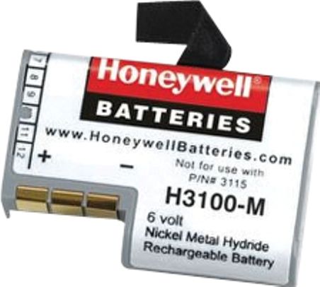 Honeywell H3100-M Replacement Battery for PDT3100 Symbol 3100 Series Hand-held Scanners, 750 mAh Capacity, 6 volts, NiMH Chemistry, Contains the highest quality battey cells, Provides excellent discharge characteristics, Provides longer cycle life, Extenda operating time and reduces the total number of batteries needed (H3100M H3100 H-3100-M)