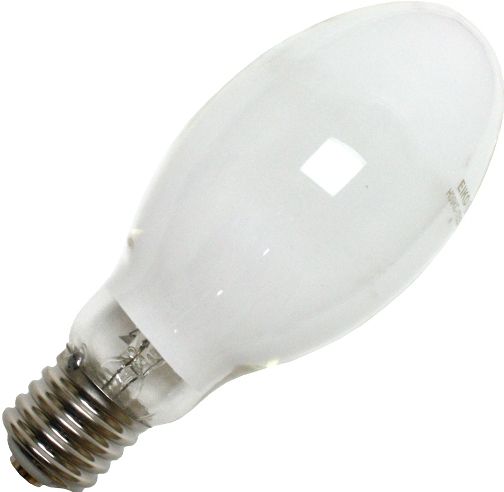 Eiko H39KC-175/DX model 15355 Mercury Vapor HID Light Bulb, 175 Watts, Deluxe White Coating, 8.31/211.1 MOL in/mm, 3.50/89.0 MOD in/mm, 12000 Average Life, ED-28 Bulb, E39 Mogul Screw Base, 5.00/127.0 LCL in/mm, 3700 Color Temperature degrees of Kelvin, H39 ANSI Ballast, 45 CRI, Universal Burning Position, 7665 Approx Initial Lumens, 6775 Approx Mean Lumens, UPC 031293153555  (H39KC 175 DX H39KC175DX H39KC-175-DX)