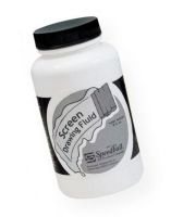 Speedball H4531 Screen Drawing Fluid; Apply with brush, allow fluid to dry, then coat the screen with screen filler; When dry, the drawing fluid can be washed out, allowing the drawn image to be printed; 8 oz; Shipping Weight 1.00 lb; Shipping Dimensions 2.5 x 2.5 x 4.6 in; UPC 651032045318 (SPEEDBALLH4531 SPEEDBALL-H4531 SPEEDBALL/H4531 SCREEN PRINTING CRAFTS) 