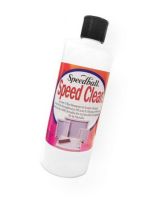Speedball H4533 Speed Clean 16 oz Screen Filler Remover and Screen Cleaner; A highly effective screen cleaner that makes removal of screen filler and screen cleaning a breeze; Minimal odor; 16 oz squeeze bottle; Shipping Weight 1.00 lb; Shipping Dimensions 2.5 x 2.5 x 7.75 in; UPC 651032045332 (SPEEDBALLH4533 SPEEDBALL-H4533 SPEED-CLEAN-H4533 ARTWORK CRAFT) 