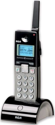 RCA H5450RE3 Cordless Expandable Handset, 900 MHz Frequency, Accessory Handset for the 25450RE3 4-Line Expandable Multi Handset System, Pair Sixteen Accessory Handsets to One 4-Line Base System, Handset Does Not Operate Independently, Operates at an Extended Range of up to 2000 Feet (H54-50RE3 H5450-RE3 H54 50RE3)