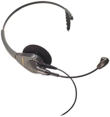 Plantronics 43465-01 Encore H91N Monaural Headset with Noise Canceling Microphone, Lightweight phone headpiece with superior sound and comfortable fit, Soft ear cushions and tone control; SES Sound Exchange System tone control; Supports SoundGuard Plus and Call Clarity technology for superior sound, UPC 017229141919 (H-91N H 91N 4346501 43465 01) 