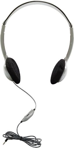 HamiltonBuhl HA2V SchoolMate On-Ear Personal Stereo Headphones with In-Line Volume; Personal, on-ear Design; Impedance 32 Ohms; Frequency response 20Hz-20KHz; Sensitivity 100dB; 6' Dura-Cord chew-resistant, PVC-jacketed, braided nylon cord; 40mm Speaker drivers; Foam, replaceable Cushions; 3.5 mm stereo plug; UPC 681181120086 (HAMILTONBUHLHA2V HA-2V HA 2V HA2)
