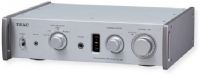  TEAC HA501S Dual Monaural Headphone Amplifier; Silver; Full analog circuit design; Discrete design Class A Amplifier; Dual Monaural design; Active DC Servo technology; Dual MUSES8920 Op amps for Left and Right channels; 1,400mW + 1,400mW Output Power (at 32 ohms); Damping Factor Selector;  UPC 043774028382  (HA501S HA501-S HA501STEAC HA501S-TEAC HA501SAMPLIFIER HA501S-AMPLIFIER) 