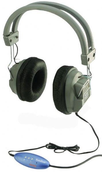 HamiltonBuhl HA5USB Deluxe USB Headset, USB 2.0 Compliant, Exclusive Xear Software for reproduction of CD Sound, Impedance 170 ohms, Speaker drivers 57mm cobalt magnet type, Headphone frequency response 18-20k Hz, 3 Meter Cord, Virtual Dolby 5.1 CH Effects, Macintosh, Win 98Se, ME, 2000 and XP Compatible (HAMILTONBUHLHA5USB HA5-USB HA5 USB)