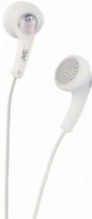 JVC HAF150W Earphone - Stereo - White - Wired, Headphones - binaural Headphones Type, Ear-bud Headphones Form Factor, Wired Connectivity Technology, Stereo Sound Output Mode, 6 - 20000 Hz Response Bandwidth, 108 dB/mW Sensitivity, 16 Ohm Impedance, 0.5 in Diaphragm, 1 x headphones cable - integrated - 3.3 ft, For use with Compatibility iPod, iPhone, iPod nano (6G), iPad, UPC 046838046162 (HAF150W HAF-150-W HAF 150 W HAF150 HAF-150 HAF 150 HAF150) 
