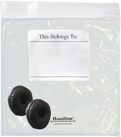 HamiltonBuhl 5079 Refresh Kit with earcushions and reclosable bag for MS2L and MS2LV Personal Headphones (HAMILTON5079 HAMILTON-5079 HamiltonBuhl5079)