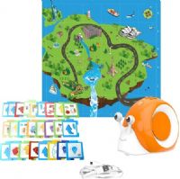 HamiltonBuhl HBQ-MSF Qobo STEAM ROBOT - Early STEAM Educational Robot; Includes: 1 Qobo, 1 USB Charging Cable, 1 Map, 30 Programming Cards and 16 Free Lessons; Micro USB Port; UPC 681181627141 (HAMILTONBUHLHBQMSF HBQMSF HBQ MSF) 