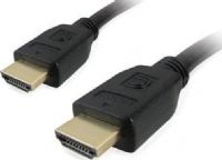 HamiltonBuhl HD-HD-10EST High Speed HDMI Cable with Ethernet, 10 Feet Length, Full HD/1080p, High Speed Up to 10.2 Gbps, Deep Color and x.v. Color, 5.1/7.1 Lossless Dolby TrueHD and DTS-HD Surround Sound, Audio Return Channel, 3-D Ready, Lip-sync, ATC Certified and HDCP Compliant, Gold Plated HDMI Male Connectors, UPC 808447060966 (HAMILTONBUHLHDHD10EST HDHD10EST HDHD-10EST HD-HD10EST) 