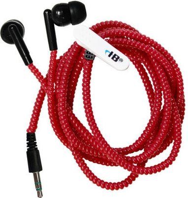 HamiltonBuhl HESKB-RED Skooob Tangle-FREE Silicone Ear Buds, Red, 1/8
