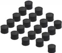 HamiltonBuhl HGRF20 NoiseOff Replacement Foam Kit (Pack of 20), Black; One Set Of Foam Is Good For Several Months; Material Is Resistant To Mold, Mildew, And Bacteria; Easy To Clean With Soap And Water; Pack Of 20 (10 Pairs); UPC 681181624188 (HAMILTONBUHLHGRF20 HG-RF20 HGR-F20 HGRF-20) 
