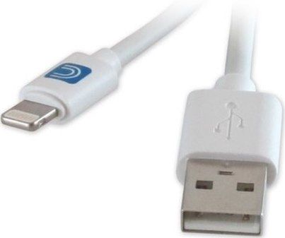 HamiltonBuhl LTNG-USBA-3ST Lightning 3ft Male to USB A Male Cable, White Jacket to Match Your Apple Devices, Compatible with All Lightning Devices, Apple MFi Certified, RoHS Compliant, UL Rated Cable, UPC 808447071818 (HAMILTONBUHLLTNGUSBA3ST LTNGUSBA3ST LTNGUSBA-3ST LTNG-USBA3ST)