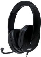HamiltonBuhl M2USB MACH-2 Deluxe Multimedia Over-Ear Stereo Headset with Steel Reinforced Gooseneck Mic; Foldable Leatherette Padded Headband; Noise-Isolating Leatherette Ear Cushions; 40mm Speaker Driver; Ear Cup Volume Control; 50-20000 Hz Frequency Response; 32&#937; Impedance; Heavy-Duty, Write-On, Moisture-Resistant, Reclosable Bag; UPC 681181623587 (HAMILTONBUHLM2USB M2-USB M2U-SB) 