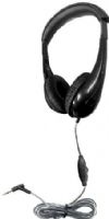 HamiltonBuhl M8BK1 Motiv8 TRS Classroom Personal Multimedia Headphone with In-line Volume Control, 40mm Speaker Drivers, 50-20000Hz Frequency Response, 32&#937; Impedance, TRS Plug Can Be Used in Any 3.5mm Audio Jack, 5' Dura-Cord, Adjustable, Leatherette Padded Headband, Comfortable Leatherette Ear Cushions, Prop 65 Compliant, UPC 681181627073 (HAMILTONBUHLM8BK1 M8-BK1 M8BK-1) 