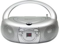 HamiltonBuhl MPC-3030 Top-Loading CD Boombox with AM/FM Radio, Top Loading CD Player, CD Programmable Function, CD Repeat One And All Function, LED Display, Aux-In Jack, Headphone Jack, Telescopic Antenna, AC/DC Dual Power Source, UPC 681181621729 (HAMILTONBUHLMPC3030 MPC3030 MPC 3030) 