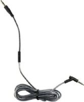 HamiltonBuhl NCHBC2 Deluxe Active Noise-Cancelling Cord, Converts Headphone to Headset, 3.5mm TRS with 180° angle (Plugs to Ear Cup End) & 3.5mm TRRS with 120° angle (Plugs to Audio Source), Noise Cancellation Enabled Mic Microphone Type, 5' Removable Dura-Cord - the Chew and Kink Resistant PVC Jacketed Nylon Cord, UPC 681181624379 (HAMILTONBUHLNCHBC2 NC-HBC2 NCH-BC2 NCHBC-2) 