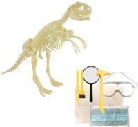 HamiltonBuhl PH-TRX STEAM Education Paleo Hunter Dig Kit - Tyrannosaurus Rex, Includes FREE AR App Download, Block – Slaked Lime Plaster, Dino Bones – ABS, Hammer – PP (Polypropylene), Chisel – PP (Polypropylene), Brush – PP (Polypropylene), Goggles – PC (Ploy Carbonates), Mask – High Quality Non-Woven Fabric, Magnifying Glass - ABS+Acrylic, UPC 681181626700 (HAMILTONBUHLPHTRX PHTRX PH TRX) 