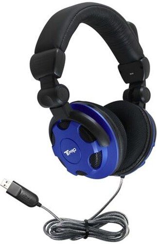 HamiltonBuhl TP1-USB T-PRO Multimedia USB Headset with Noise-Cancelling Microphone Custom-Made for School Testing; Superior Speaker Drivers For Crystal Clear Sound Quality; Ambidextrous Gooseneck Mic With A 210 Swivel Range To Accommodate Both Right And Left-Handed Users; UPC 681181625369 (HAMILTONBUHLTP1USB TP1USB TP1 USB)