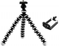 HamiltonBuhl TPOD18 Octopus Mini Tripod Camera Stand; ABS, Rubber Material; 1 lbs Maximum Load; Universal 1/4-20 Screw Cameras Interface; Tripod is Lightweight and Easy to Use; Works with Smartphones (Apple or Android) in All Size, Cameras, Webcams; Unique Design Allows You to Secure Your Compact Digital Camera and Video Camera; UPC 681181626021 (HAMILTONBUHLTPOD18 TP-OD18 TPO-D18 TPOD-18) 