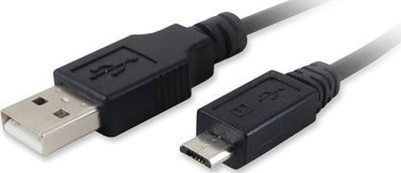 HamiltonBuhl USB2-A-MCB-3ST USB 2.0 A to Micro B Cable, 3 Feet Length, Premium Construction, Molded Strain Relief, X-traflex PVC Jacket, Supports Hi-Speed, 480 Mbps, 28AWG Gauge, Tinned Copper Center Conductor, Nickel Connector Finish, 65% Braid Shielding, RoHS Compliant, UPC 808447048728 (HAMILTONBUHLUSB2AMCB3ST USB2-AMCB-3ST USB-A-MCB3ST USB2A-MCB-3ST USB2-A-MCB3ST)