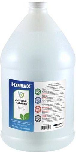 HamiltonBuhl X19CRGR HygenX Universal Cleaner - One Gallon Refill Bottle; Ideal For All Digital Screens – Plasma, LCD, 3D, HD, And Flat Screen Tvs And Monitors; Laptops, Computers, Mobile Devices, Tablets And Other Personal Electronics; Camcorders, Camera Lenses And Digital Picture Frames; Smartphones, Jewelry, Diamonds, Watches And Eyeglasses And Auto And Aircraft Instrument Panels; UPC 681181623280 (HAMILTONBUHLX19CRGR X19-CRGR X19C-RGR)