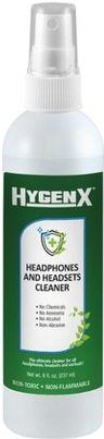HamiltonBuhl X19HRSB HygenX Headphones and Headset Cleaner - Spray Bottle (8 Oz.); Ideal For All Headphones, Headsets, Earbuds And Phones; Has No Alcohol Or Ammonia And Is Non-Toxic And Non-Flammable Making; UPC 681181623310 (HAMILTONBUHLX19HRSB X19-HRSB X19H-RSB)