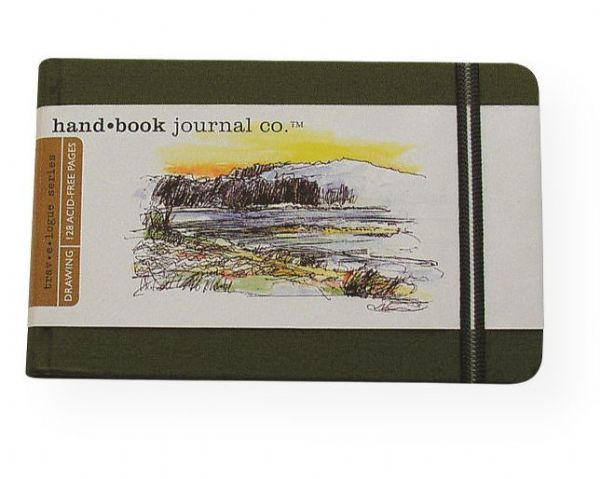 Hand Book Journal Co. 721423 Travelogue Series Artist Journal 5.5