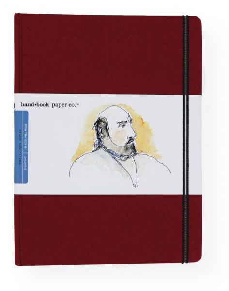 Hand Book Journal Co. 721514 Travelogue Series Artist Journal 10.5