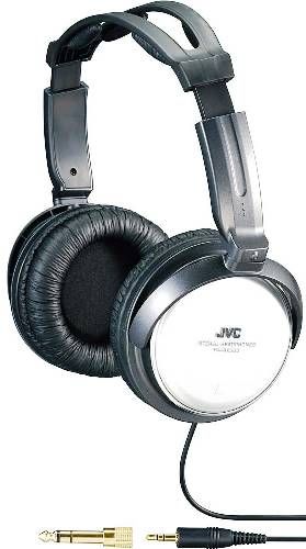 JVC HA-RX500 Full Size Around-Ear Headphones, 1200mW (IEC) Maximum Input Capability, Ear Direct Structure with inclined unit for powerful sound, Twist Action Structure for more comfort during prolonged use, High quality sound reproduction with large 40mm neodymium driver unit, Comfortable cushioned head band, Sensitivity 105 dB/mW, UPC 046838030215 (HARX500 HA RX500 HAR-X500 HARX-500)