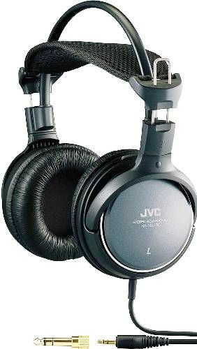 JVC HA-RX700 Precision Sound Full-size Stereo Headphones, Deep bass sound reproduction with 50mm Neodymium driver unit and ring port structure, 1500mW (IEC) Max. Input Capability, 1.95