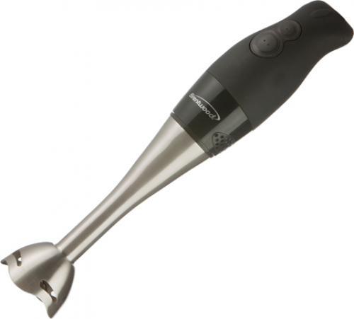 Brentwood Appliances HB-33BK 2 Speed Comfort Grip Hand Blender in Black; 2 Speeds; Blends, Puree's, and Crushes; Comfort Grip Handle; Ice Crushing Stainless Steel Blades; Perfect for Soups, Smoothies, Batters and Dressings; Lightweight & Easy to Clean; Power: 200 Watts; Approval Code: cETL; Item Weight: 1.65 lbs; Item Dimension (LxWxH): 3 x 2.5 x 15; Colored Box Dimension: 3 x 3 x 15; Case Pack: 12; Case Pack Weight: 20.02 lbs; Case Pack Dimension: 12.4 x 9.45 x 16.14 (HB33BK HB-33BK HB-33BK)