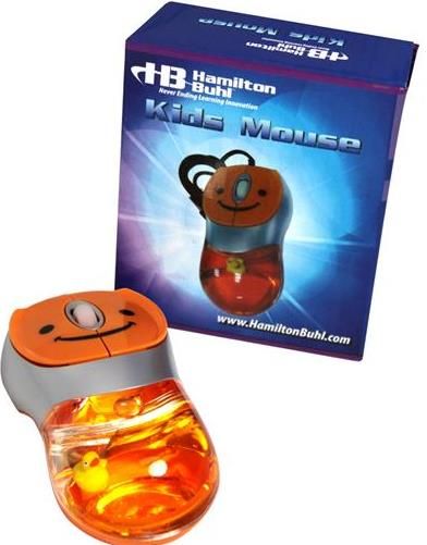 HamiltonBuhl HB-MOUSE Kids USB Mouse, Kid Friendly Design, USB Connection, PC and Mac Compatible, Plug and Play, Dimensions 6 x 4 x 2, UPC 681181620029 (HAMILTONBUHLHBMOUSE HBMOUSE HB MOUSE)