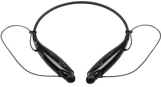 LG HBS730BLK Tone+ Wireless Stereo Headset, Noise Reduction, Echo Cancellation, Hd Voice Compatible, Aptx Compatible, Voice Activated Dialing, Call Reject, Text to Speech, Audible Paring Assistance, Easy Pairing, Auto-Reconnect, Advanced Multipoint, SIze: Height 6.6