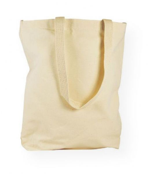 Heritage Arts HC10102 Natural Canvas Tote Bag Large; Top quality heavyweight natural 100% cotton canvas is both soft for decorating and strong for durability; Can withstand repeated washings; 10 oz; 14