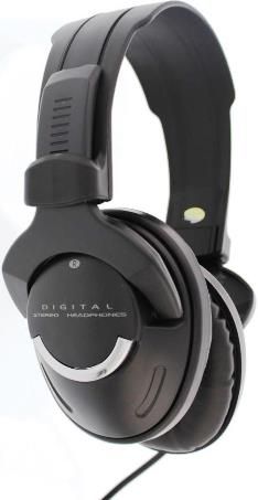Pro-Luxe HD-838 Full Size Stereo Headphones, 40mm diaphragms, Frequency response 20Hz ~ 18KHz, SPL 105dB at 1KHz, Impedance 32 ohm, Straight 9' cord has 3.5mm plug and includes 3.5mm to 1/4