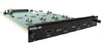 Opticis HDMI-4EI Electrical 4 ports HDMI input card; For use with OMM-2500 and OMM-1000 optical Modular Matrixes; Weight 1 pound (HDMI4EI HDMI 4EI)  
