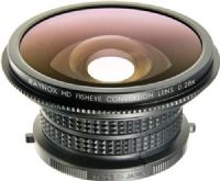 Raynox HDP-2800ES High Definition 0.28x Diagonal Fisheye Conversion Lens; Nominal 0.28x, Actual 0.18x Diagonal, 0.32x Horizontal Magnification; True High-Definition quality edge to edge; Creates a -64% distortion image, obtaining the Fisheye effect; 3-Group/3-element High Definition Design, Coated optical glass elements; UPC 024616120402 (HDP2800ES HDP 2800ES HDP-2800-ES HDP-2800 HDP2800) 
