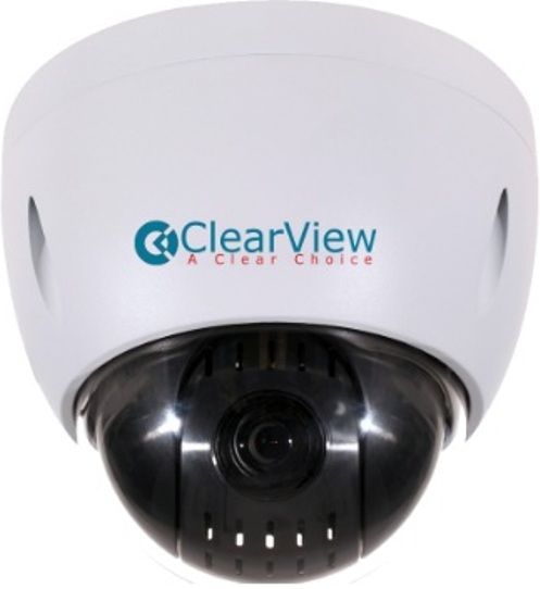 ClearView HD-PTZ-12X-C Pan Tilt Zoom 12x Optical Ceiling Mount, 1 Megapixel 720P at 30fps HD-AVS Camera, 12x Optical / 16x Digital Zoom, 30fps at 1080P resolution, 5.1mm ~ 61.2mm Lens, DWDR, Day/Night (ICR), DNR (2D&3D), Auto iris, Auto focus, AWB, AGC, BLC, 300/s pan speed, 360 continuous pan rotation, 255 presets, 5 auto scan, 8 tour, 5 pattern, Built-in 2/1 alarm in/out, Support intelligent 3D positioning (HD-PTZ-12X-C HDPTZ12XC HD PTZ 12X C)