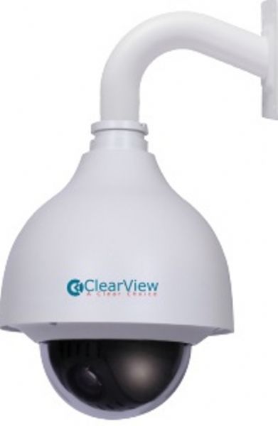 ClearView HD-PTZ-12X-W Pan Tilt Zoom 12x Optical Wall Mount, 1 Megapixel 720P at 30fps HD-AVS Camera, 12x Optical / 16x Digital Zoom, 30fps at 1080P resolution,  5.1mm ~ 61.2mm Lens,  Auto iris, Auto focus, AWB, AGC, BLC, 300/s pan speed,  360 continuous pan rotation,  255 presets, 5 auto scan, 8 tour, 5 pattern,  Built-in 2/1 alarm in/out,  Support intelligent 3D positioning,  IP66 - Weatherproof,  Built in Heater (HD-PTZ-12X-W HD PTZ 12X W HDP