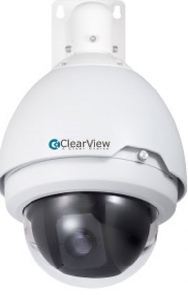 ClearView HD-PTZ-20X Pan Tilt Zoom 20x Optical, 1 Megapixel 720P at 30fps HD-AVS Camera, 20x Optical / 16x Digital Zoom, 4.7mm~94mm Lens, DWDR - Digital Wide Dynamic Range, Ultra DNR / Auto Iris / Auto focus, 300/s pan speed, 360 endless pan rotation, 255 presets, 5 auto scan, 8 tour, 5 pattern, Built-in 2/1 alarm in/out, Support intelligent 3D positioning, OSD - On Screen Display, No extra RS-485 communications wire needed (HD-PTZ-20X HDPTZ20X HD PTZ 20X)