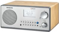 Sangean HDR-18 HD Radio/FM-Stereo/AM Wooden Cabinet Table Top Radio; HD radio digital and analog AM / FM-Stereo reception; 20 memory presets (10 FM, 10 AM); PAD (Program Associated Data) service; Support for emergency alerts function; Automatic multicast re-configuration; Automatic simulcast re-configuration; Auto ensemble seek; Real time clock with alarm and sleep function; UPC 729288029410 (SANGEANHDR18 SANGEAN HDR18 HDR 18 HDR-18) 