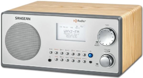 Sangean HDR-18 HD Radio/FM-Stereo/AM Wooden Cabinet Table Top Radio; HD radio digital and analog AM / FM-Stereo reception; 20 memory presets (10 FM, 10 AM); PAD (Program Associated Data) service; Support for emergency alerts function; Automatic multicast re-configuration; Automatic simulcast re-configuration; Auto ensemble seek; Real time clock with alarm and sleep function; UPC 729288029410 (SANGEANHDR18 SANGEAN HDR18 HDR 18 HDR-18)