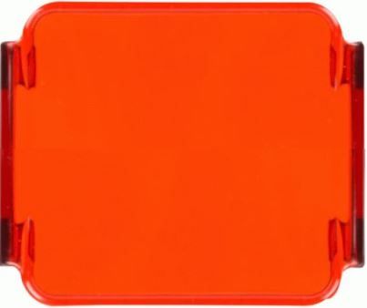 Heise HE-CLLR Red Poly-carbonate Protective Lens Cover For use with Cube Lights (HECLLR HE CLLR)