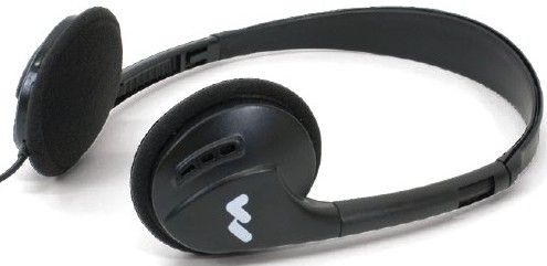 Williams Sound HED 021 Folding Mono Headphones; Lightweight and Comfortable Design; Mild and low gain hearing loss rating; Foam Earpads; Single-Sided Cable; Dimensions: 6.6