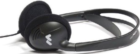 Williams Sound HED 027 Heavy-Duty, Folding, Mono Headphones; Lightweight and Comfortable Design; Foam Earpads; Single-Sided Cable; Deluxe, heavy duty, folding headphones; Adult size; 16 Ohms, mono; Mild and low gain hearing loss rating; 3.5mm mono plug; 39