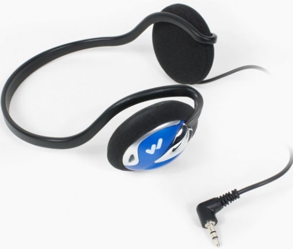 Williams Sound HED 036 Rear-Wear, Stereo Headphones; Deluxe stereo rear-wear headphones; For use with Pocketalker 2.0; Adult size; 16 Ohms, stereo plug; Mild to moderate hearing loss rating; Dimensions: 6.15