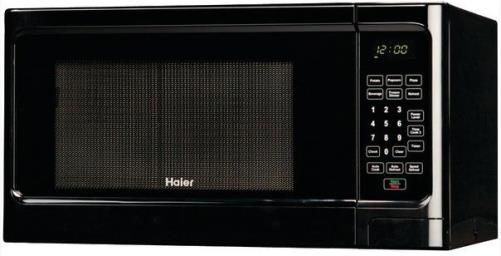 Haier HERHZ1120BEBB Countertop Microwave, Black, 1.1 Cubic-ft Capacity, 1000 Watts of Power, Convenience cooking, Electronics touch controls, 10 power levels, 6 one-touch cooking programs, Express & memory cook, Auto & time defrost, Weight 43.45 lbs., UPC 688057373898 (HERHZ-1120BEBB HERHZ 1120BEBB HERHZ1120-BEBB HERHZ1120 BEBB)