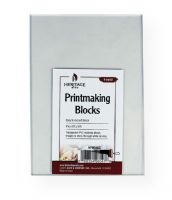 Heritage Arts HPMB46C Clear Printmaking Blocks 6-Pack; Transparent PVC material allows user to place block directly over drawings or photos in order to trace carve; Softer than lino blocks, but firmer than traditional soft blocks; 4" x 6" x 0.125"; 6-pack; Shipping Weight 0.7 lb; Shipping Dimensions 4.00 x 6.00 x 0.75 in; UPC 088354960478 (HERITAGEARTSHPMB46C HERITAGEARTS-HPMB46C PRINTMAKING ARTWORK) 